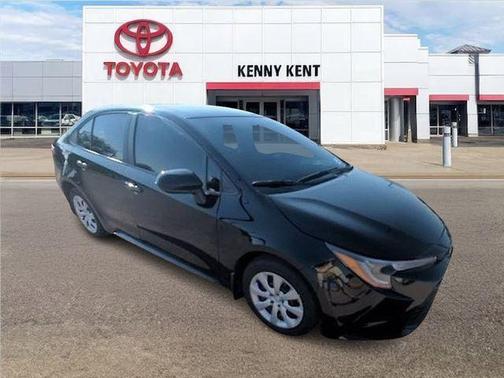 Midnight Black Metallic 2025 Toyota Corolla LE