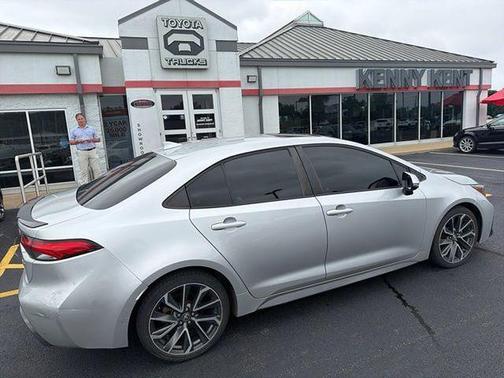 Classic Silver 2020 Toyota Corolla XSE
