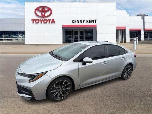 Classic Silver 2020 Toyota Corolla XSE