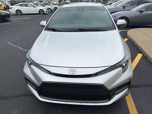 Classic Silver 2020 Toyota Corolla XSE