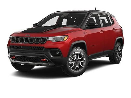 Red Hot Pearlcoat 2025 Jeep Compass Trailhawk
