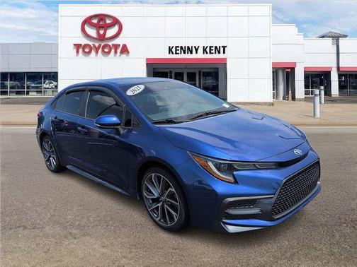 Blue Crush Metallic 2021 Toyota Corolla SE