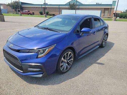 Blue Crush Metallic 2021 Toyota Corolla SE