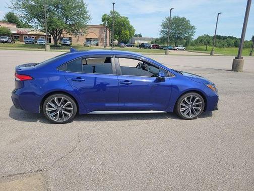 Blue Crush Metallic 2021 Toyota Corolla SE