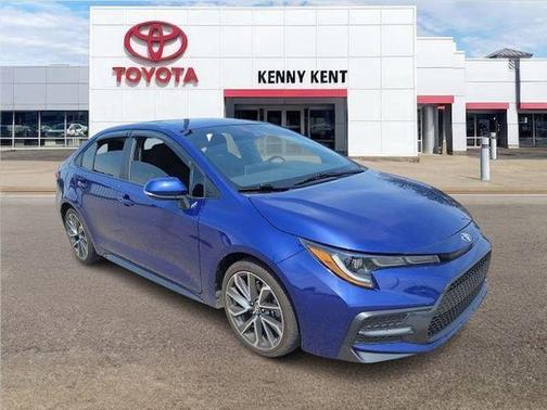 Blue Crush Metallic 2021 Toyota Corolla SE