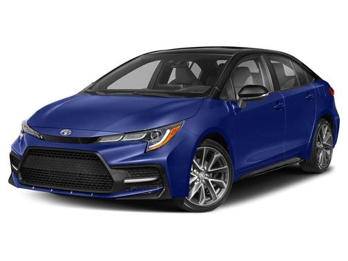 Blue Crush Metallic 2021 Toyota Corolla SE