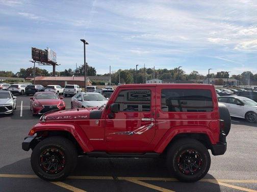 Flame Red 2012 Jeep Wrangler Rubicon