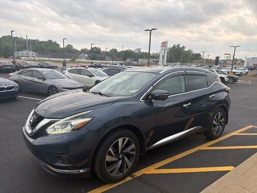 Arctic Blue 2015 Nissan Murano Platinum