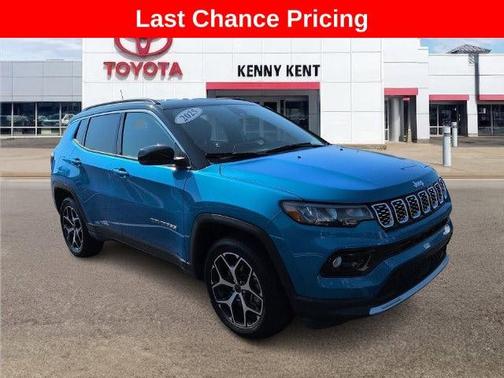 Hydro Blue Pearlcoat 2025 Jeep Compass Limited