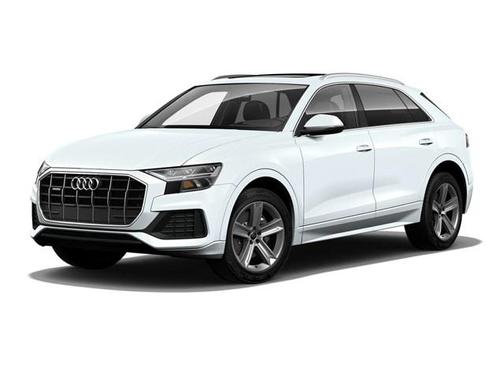 Glacier White 2019 Audi Q8 3.0T Premium Plus