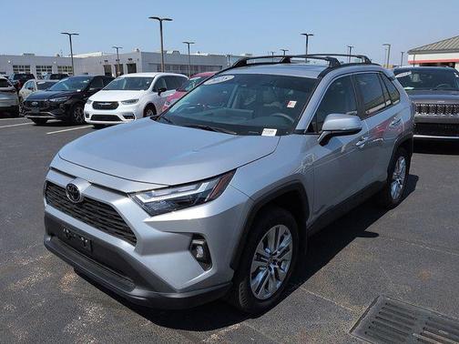 Silver Sky Metallic 2025 Toyota RAV4 XLE Premium