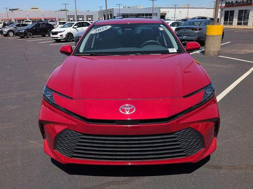 Supersonic Red 2025 Toyota Camry LE