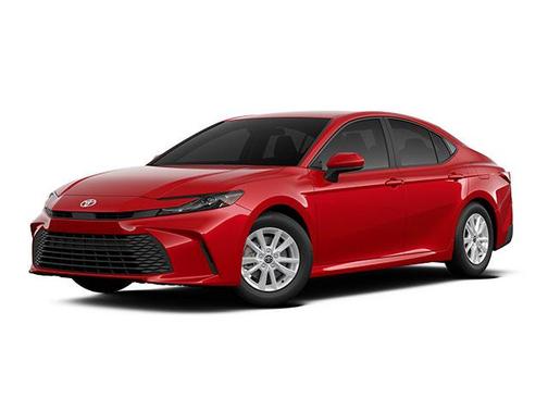 Supersonic Red 2025 Toyota Camry LE