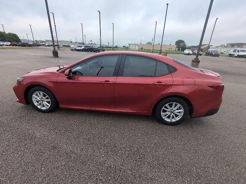 Supersonic Red 2025 Toyota Camry LE