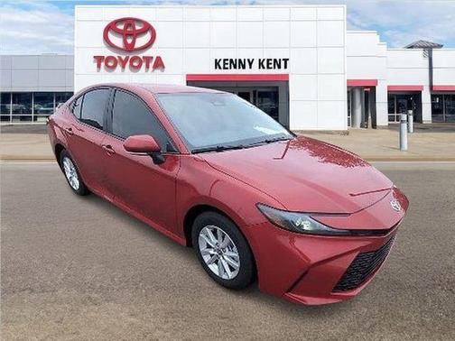 Supersonic Red 2025 Toyota Camry LE
