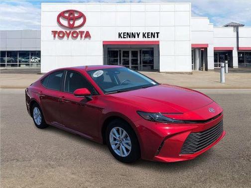 Supersonic Red 2025 Toyota Camry LE