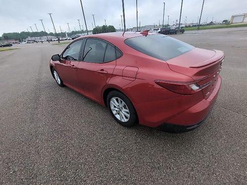Supersonic Red 2025 Toyota Camry LE