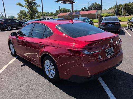 Supersonic Red 2025 Toyota Camry LE
