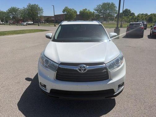 Blizzard Pearl 2015 Toyota Highlander Limited Platinum