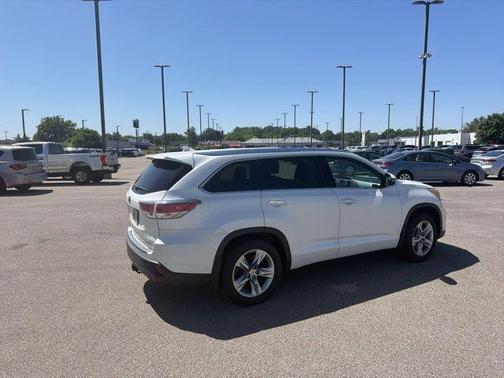 Blizzard Pearl 2015 Toyota Highlander Limited Platinum