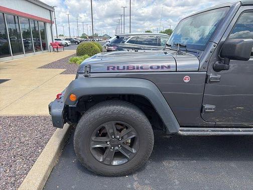Granite Crystal Metallic Clearcoat 2016 Jeep Wrangler Rubicon