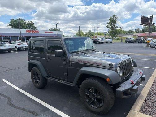 Granite Crystal Metallic Clearcoat 2016 Jeep Wrangler Rubicon