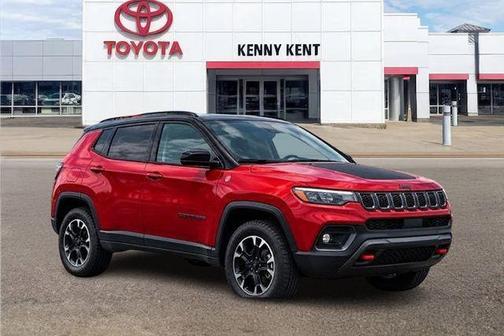 Red Hot Pearlcoat 2025 Jeep Compass Trailhawk