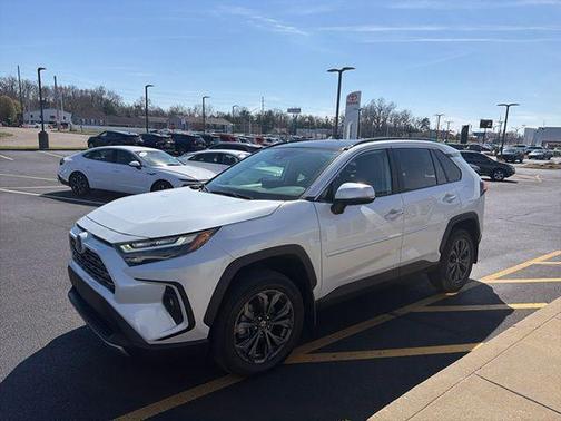 Wind Chill Pearl 2023 Toyota RAV4 Hybrid Limited