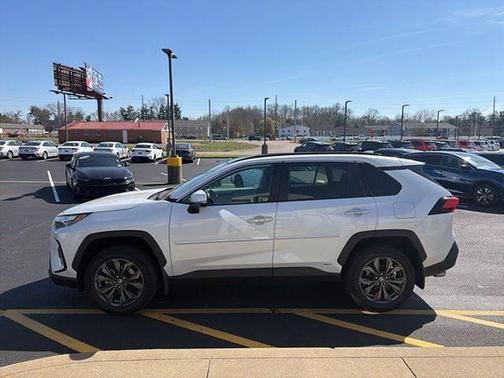 Wind Chill Pearl 2023 Toyota RAV4 Hybrid Limited