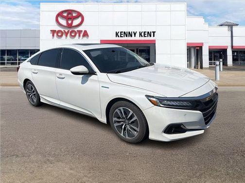 Platinum White Pearl 2022 Honda Accord Hybrid EX-L