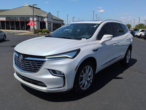 White Frost Tricoat 2023 Buick Enclave Premium FWD