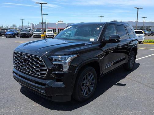 Midnight Black 2025 Toyota Sequoia Platinum