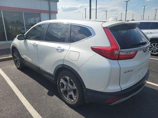 White Diamond Pearl 2018 Honda CR-V EX-L
