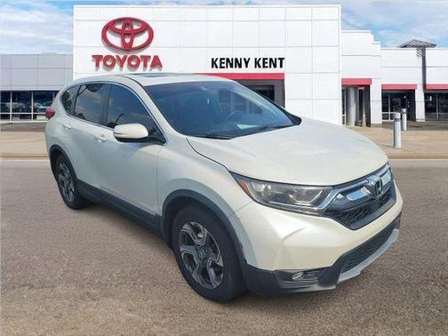 White Diamond Pearl 2018 Honda CR-V EX-L