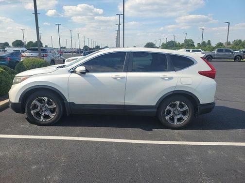 White Diamond Pearl 2018 Honda CR-V EX-L