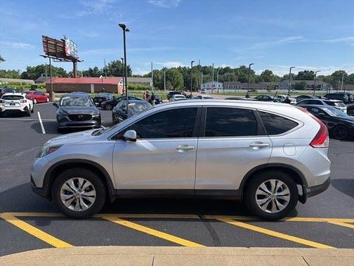 Alabaster Silver Metallic 2014 Honda CR-V EX-L