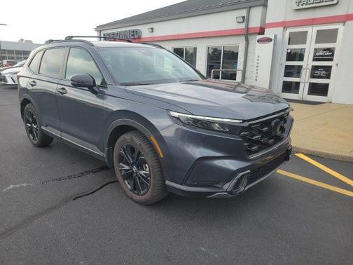 Canyon River Blue 2026 Honda CR-V Hybrid Sport Touring AWD