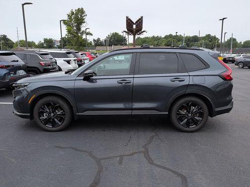 Canyon River Blue 2026 Honda CR-V Hybrid Sport Touring AWD
