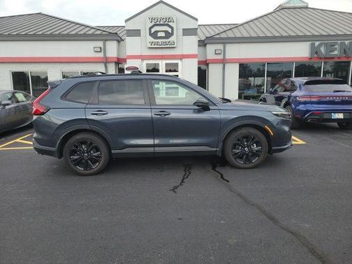 Canyon River Blue 2026 Honda CR-V Hybrid Sport Touring AWD