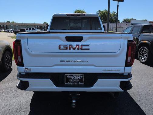 White Frost Tricoat 2022 GMC Sierra 3500 Denali