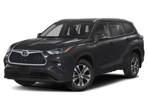 Midnight Black Metallic 2024 Toyota Highlander XLE