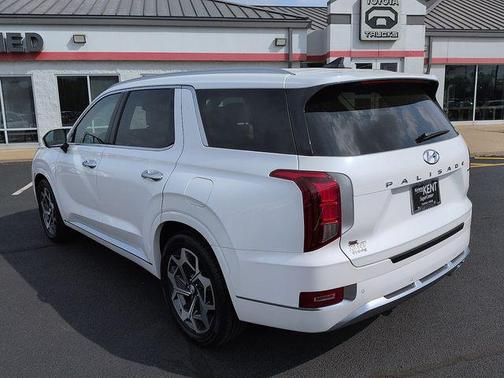 Hyper White 2021 Hyundai PALISADE Calligraphy