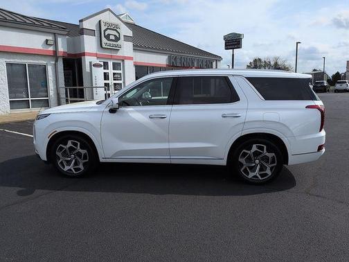 Hyper White 2021 Hyundai PALISADE Calligraphy