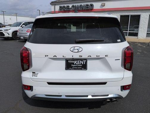 Hyper White 2021 Hyundai PALISADE Calligraphy