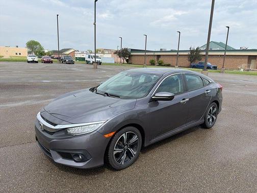 Modern Steel Metallic 2016 Honda Civic Touring