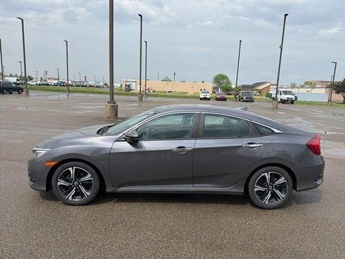 Modern Steel Metallic 2016 Honda Civic Touring
