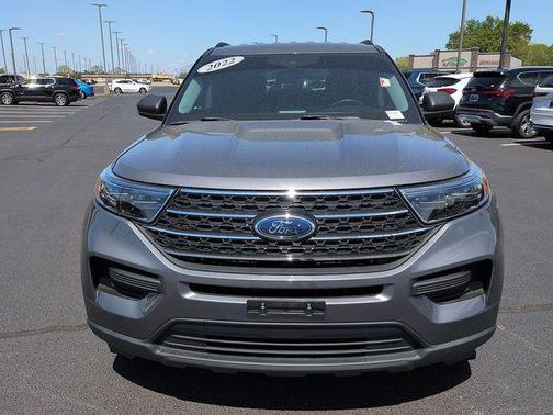 Carbonized Gray Metallic 2022 Ford Explorer XLT