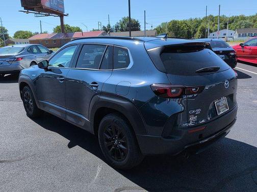 Ingot Blue 2025 Mazda CX-50 Hybrid Premium Package