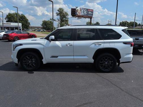 Wind Chill Pearl 2025 Toyota Sequoia Platinum