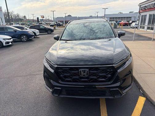 Crystal Black Pearl 2025 Honda CR-V Hybrid Sport FWD